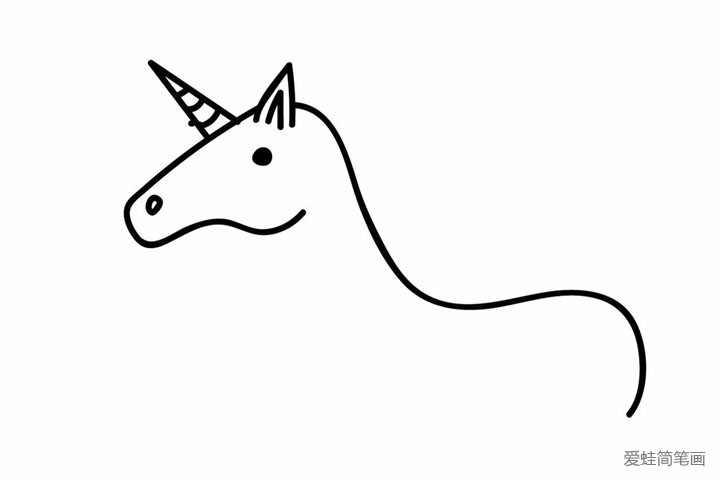 小马宝莉独角兽简笔画步骤