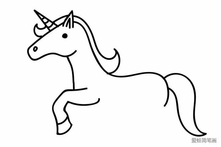 小马宝莉独角兽简笔画步骤