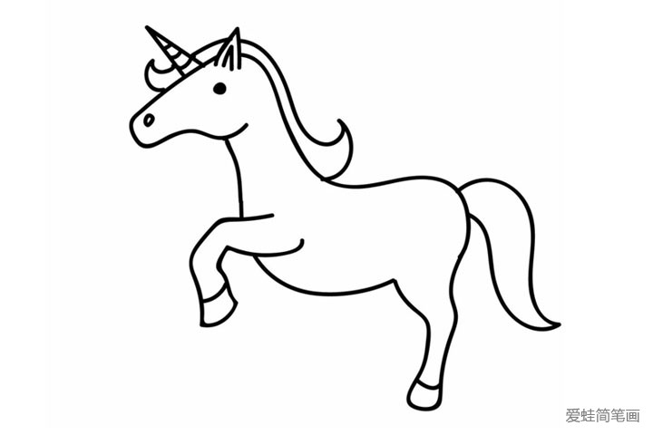 小马宝莉独角兽简笔画步骤