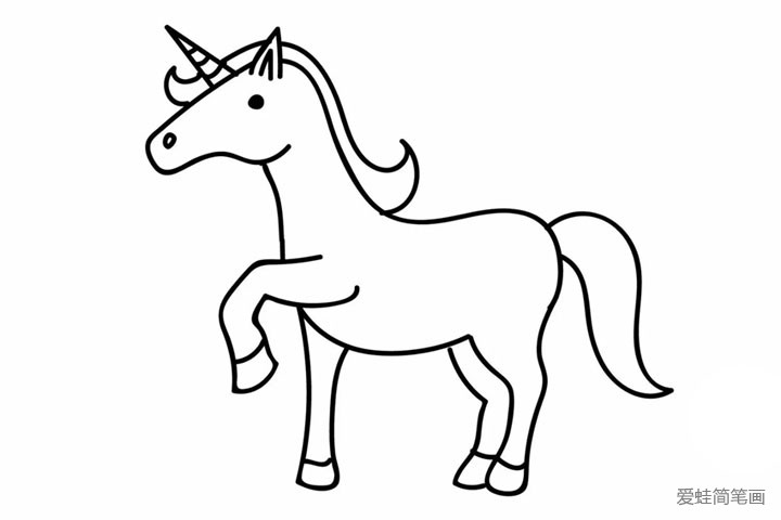 小马宝莉独角兽简笔画步骤