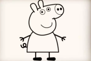 一步一步教你画小猪佩奇简笔画 一步一步教你画小猪佩奇简笔画