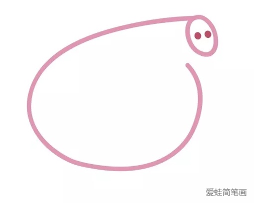 小猪佩奇猪爸爸简笔画教程 小猪佩奇猪爸爸简笔画教程