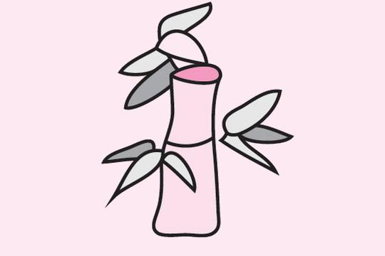 5款关于竹子的简笔画大全