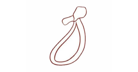 涂色的猪笼草简笔画教程