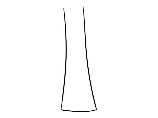 一棵粗壮的椰子树简笔画教程