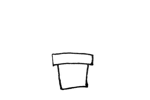 带颜色的虎皮兰简笔画步骤教程