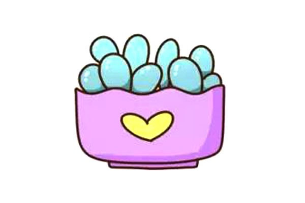 多肉植物怎么画简单又漂亮(多肉植物怎么画简笔画图片可爱)