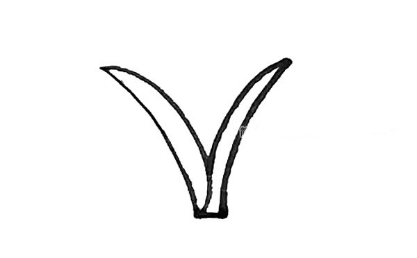 儿童学画麦子简笔画步骤教程