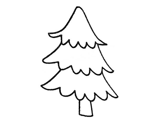 4款简单的松树简笔画大全(松树怎么剪最简单方法)