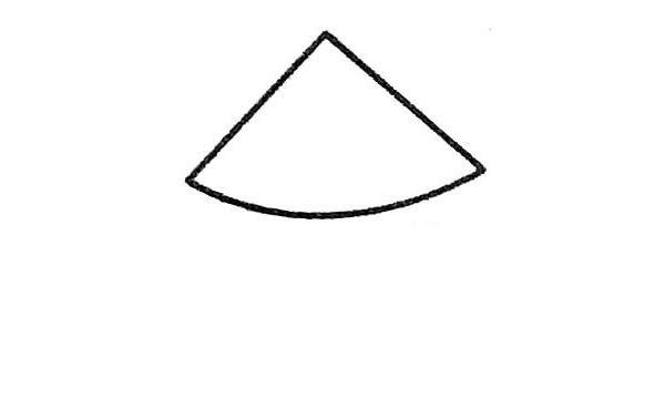 四步画出松树简笔画步骤