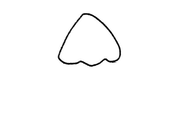 儿童学画松树简笔画步骤