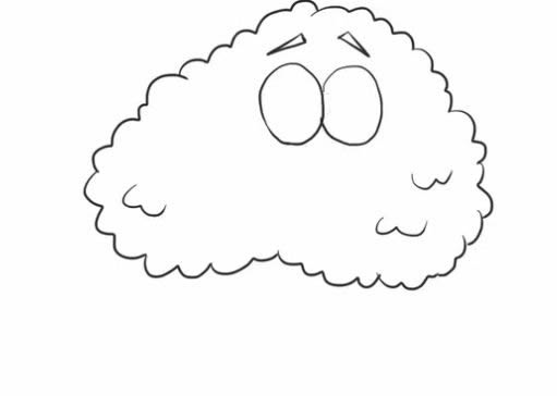 开心的卡通大树简笔画教程