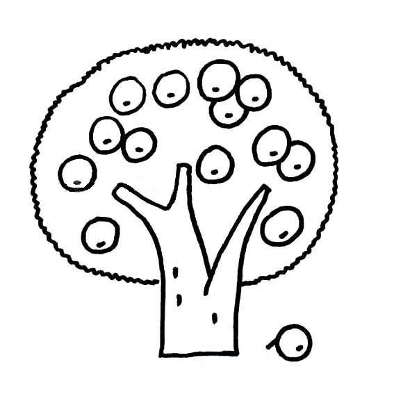 简单的苹果树怎么画(简单的苹果树怎么剪)