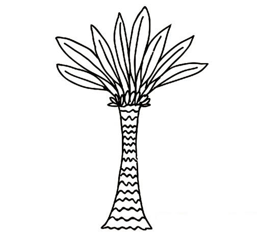 古树的简单画法(古树树叶的画法)