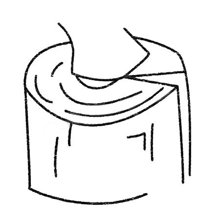 劈开的木头简笔画(木头简笔画图片一根)