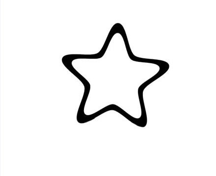 漂亮的圣诞树彩色简笔画