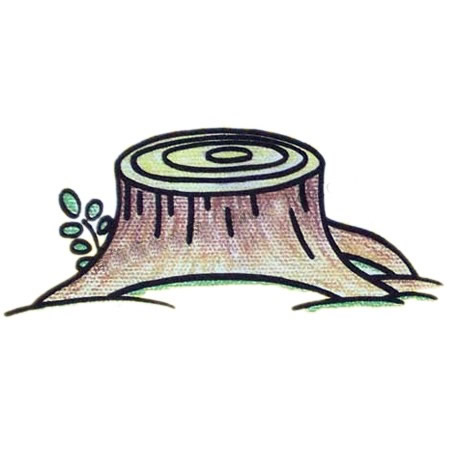 一步步教你画简单的树桩(教你一步步画紫藤)