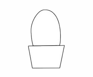 超简单仙人掌的画法