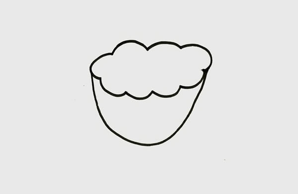 绿色的莲蓬简笔画步骤(莲蓬的简笔画怎么画)