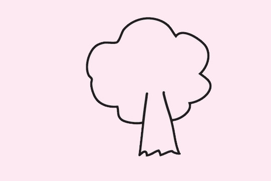 大树简笔画图片大全