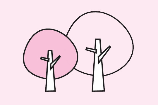 大树简笔画图片大全