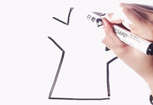 大树简笔画画法