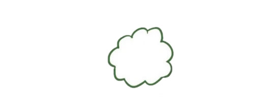 漂亮的果树简笔画