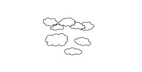 柞树简笔画详细步骤