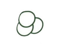 椰树怎么画 椰树简笔画步骤