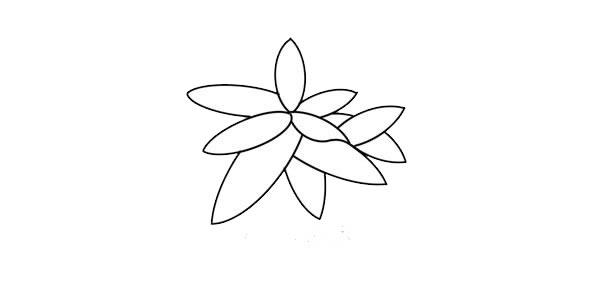 简单的发财树儿童简笔画