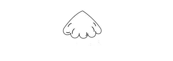 简单又漂亮的松树简笔画