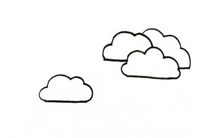 松柏简笔画步骤