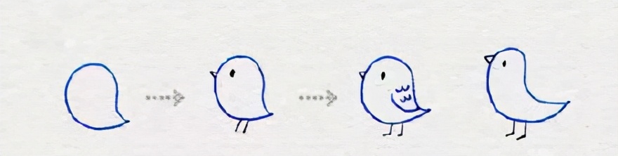 小鸟基础到进阶的画法