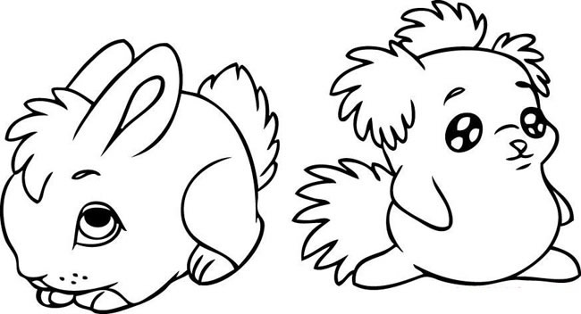 4款各不相同的兔子简笔画 4款各不相同的兔子简笔画