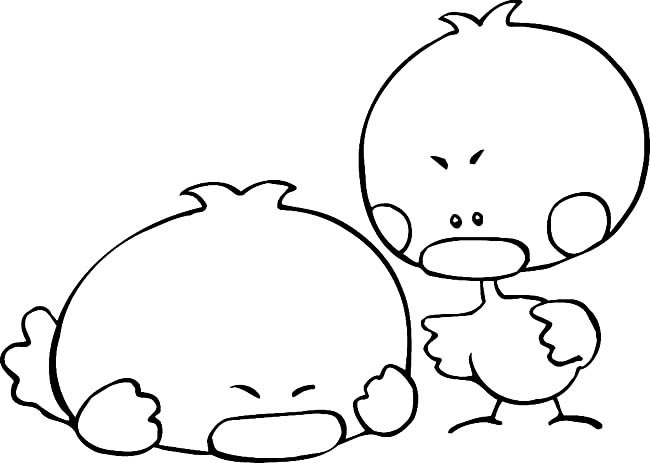 4款关于鸭子的简笔画