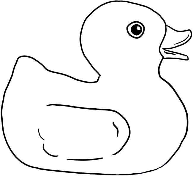 4款关于鸭子的简笔画