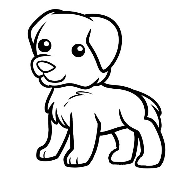 7款可爱的小狗简笔画精选