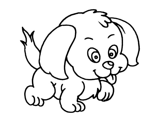7款可爱的小狗简笔画精选