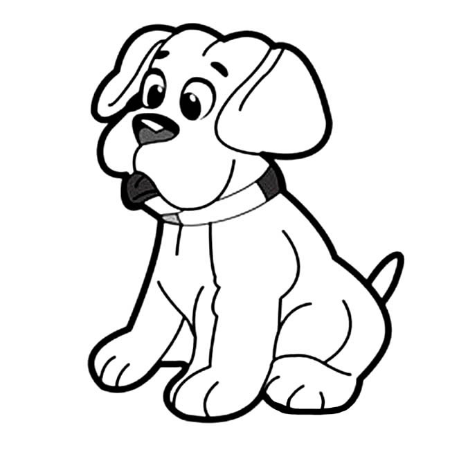 7款可爱的小狗简笔画精选