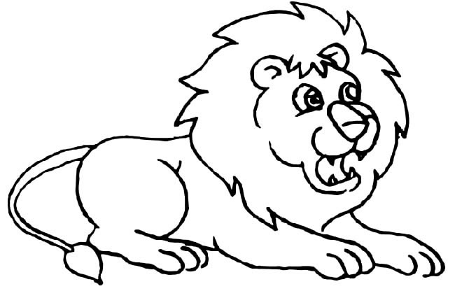 4款凶猛的狮子简笔画大全