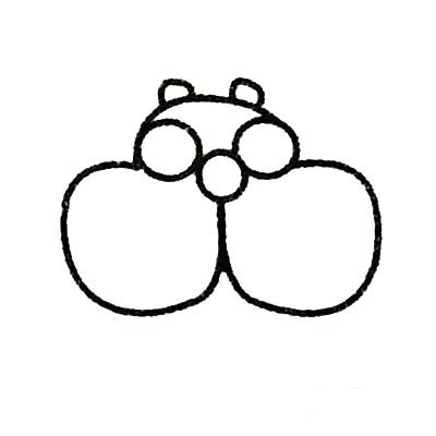 简单的土拨鼠怎么画