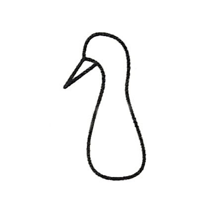 三步学会画简单的孔雀