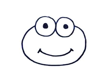 六步画出青蛙简笔画 六步画出青蛙简笔画