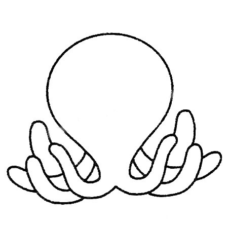 章鱼怎么画最简单