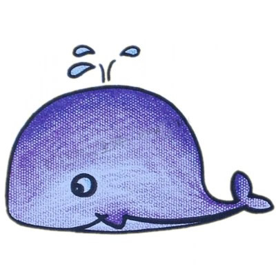 一步步教你画可爱的鲸鱼 一步步教你画可爱的鲸鱼