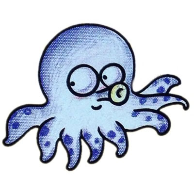 一步步教你画一只章鱼