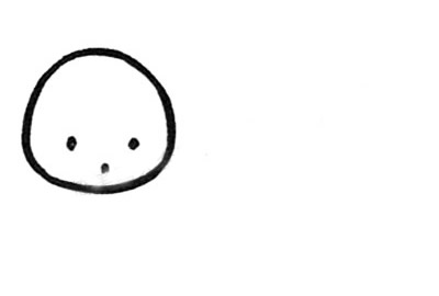 可爱的小绿龟简笔画教程