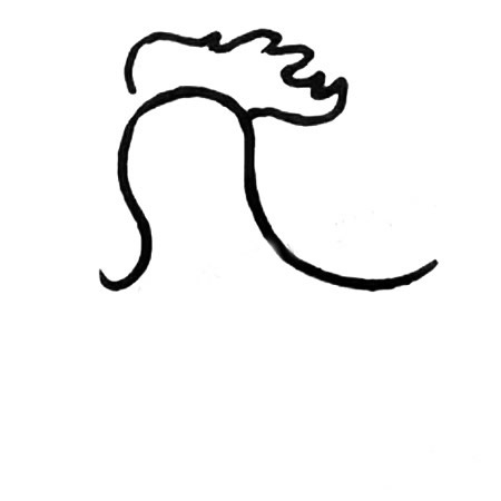 彩色的大公鸡简笔画教程 彩色的大公鸡简笔画教程