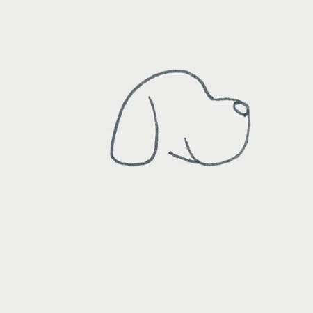 斑点狗简笔画步骤教程 斑点狗简笔画步骤教程
