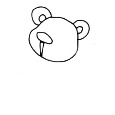 拿着一片树叶的考拉简笔画 拿着一片树叶的考拉简笔画